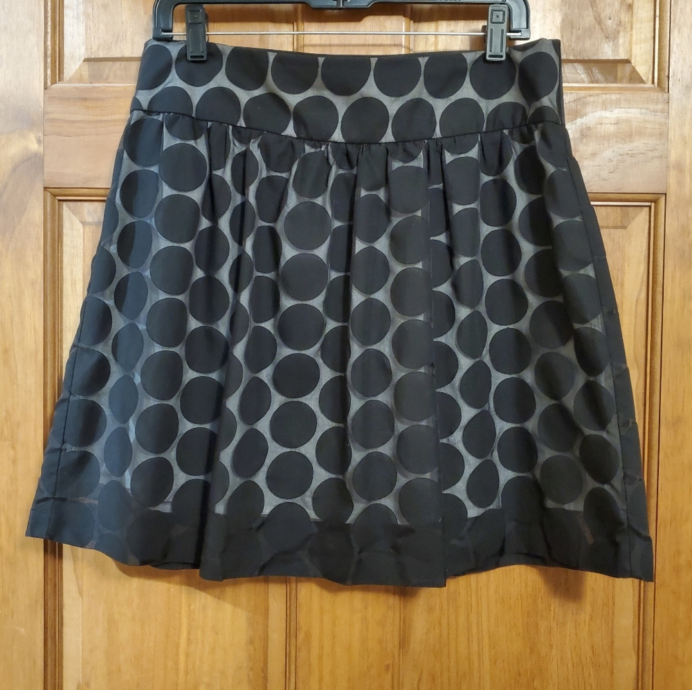 Maurices polka dot skirt